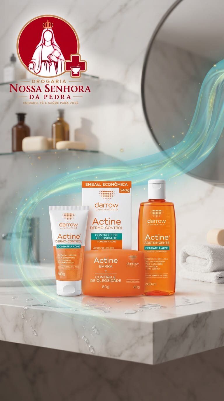 Produtos Actine para cuidados com a pele