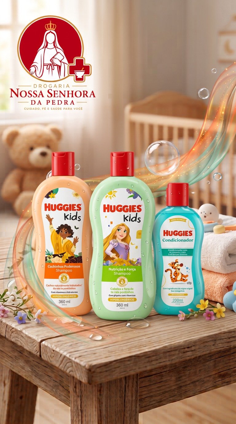 Shampoos infantis Huggies Kids